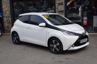 USED 2017 67 TOYOTA AYGO 1.0 VVT-I X-CLUSIV 3 X-SHIFT 5d 69 BHP FSH-RCAM-DAB-LEATHER-AUTO