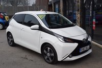 USED 2017 67 TOYOTA AYGO 1.0 VVT-I X-CLUSIV 3 X-SHIFT 5d 69 BHP FSH-RCAM-DAB-LEATHER-AUTO