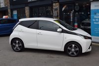 USED 2017 67 TOYOTA AYGO 1.0 VVT-I X-CLUSIV 3 X-SHIFT 5d 69 BHP FSH-RCAM-DAB-LEATHER-AUTO
