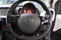 USED 2017 67 TOYOTA AYGO 1.0 VVT-I X-CLUSIV 3 X-SHIFT 5d 69 BHP FSH-RCAM-DAB-LEATHER-AUTO