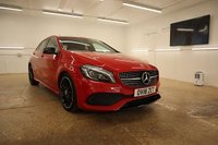 USED 2018 18 MERCEDES-BENZ A-CLASS 1.6 A 200 AMG LINE PREMIUM 5d 154 BHP ONLY 8700 MILES FROM NEW WITH ONLY 1 PREVIOUS  OWNER AND TWO KEYS