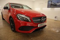 USED 2018 18 MERCEDES-BENZ A-CLASS 1.6 A 200 AMG LINE PREMIUM 5d 154 BHP ONLY 8700 MILES FROM NEW WITH ONLY 1 PREVIOUS  OWNER AND TWO KEYS