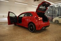 USED 2018 18 MERCEDES-BENZ A-CLASS 1.6 A 200 AMG LINE PREMIUM 5d 154 BHP ONLY 8700 MILES FROM NEW WITH ONLY 1 PREVIOUS  OWNER AND TWO KEYS