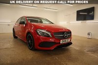 USED 2018 18 MERCEDES-BENZ A-CLASS 1.6 A 200 AMG LINE PREMIUM 5d 154 BHP ONLY 8700 MILES FROM NEW WITH ONLY 1 PREVIOUS  OWNER AND TWO KEYS