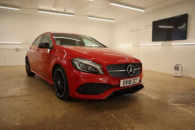 2018 18 Mercedes-Benz A-Class 1.6 A 200 AMG LINE PREMIUM 5d 154 BHP