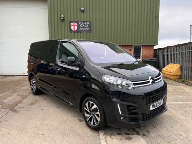 2018 18 Citroen Dispatch 2.0 M 1250 ENTERPRISE PLUS BLUEHDI S/S EAT6 174 BHP