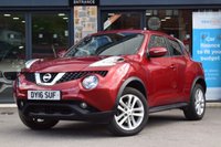 USED 2016 16 NISSAN JUKE 1.6 N-CONNECTA XTRONIC 5d 117 BHP FSH-RCAM-NAV-BTOOTH-DAB-AUTO
