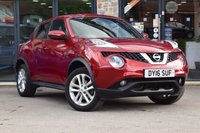 USED 2016 16 NISSAN JUKE 1.6 N-CONNECTA XTRONIC 5d 117 BHP FSH-RCAM-NAV-BTOOTH-DAB-AUTO