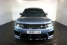 USED 2019 69 LAND ROVER RANGE ROVER SPORT 3.0 SDV6 HSE DYNAMIC 5d 306 BHP-2 FORMER KEEPERS-FINISHED IN BYRON BLUE METALLIC WITH BLACK LEATHER UPHOLSTERY-SLIDING PANORAMIC SUNROOF-HEATED SEATS-BLUETOOTH-CRUISE CONTROL-SATNAV-PARKING SENSORS-REVERSE CAMERA-DAB RADIO-ELECTRIC FOLDING MIRRORS-DUAL CLIMATE CONTROL-APPLE CAR PLAY-21