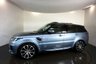 USED 2019 69 LAND ROVER RANGE ROVER SPORT 3.0 SDV6 HSE DYNAMIC 5d 306 BHP-2 FORMER KEEPERS-FINISHED IN BYRON BLUE METALLIC WITH BLACK LEATHER UPHOLSTERY-SLIDING PANORAMIC SUNROOF-HEATED SEATS-BLUETOOTH-CRUISE CONTROL-SATNAV-PARKING SENSORS-REVERSE CAMERA-DAB RADIO-ELECTRIC FOLDING MIRRORS-DUAL CLIMATE CONTROL-APPLE CAR PLAY-21