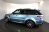 USED 2019 69 LAND ROVER RANGE ROVER SPORT 3.0 SDV6 HSE DYNAMIC 5d 306 BHP-2 FORMER KEEPERS-FINISHED IN BYRON BLUE METALLIC WITH BLACK LEATHER UPHOLSTERY-SLIDING PANORAMIC SUNROOF-HEATED SEATS-BLUETOOTH-CRUISE CONTROL-SATNAV-PARKING SENSORS-REVERSE CAMERA-DAB RADIO-ELECTRIC FOLDING MIRRORS-DUAL CLIMATE CONTROL-APPLE CAR PLAY-21