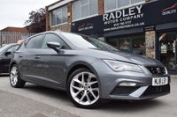 USED 2018 18 SEAT LEON 1.4 TSI FR TECHNOLOGY 5d 124 BHP FSH-RPARK-DAB-APPLECARPLAY-USB