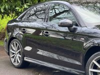 USED 2017 17 AUDI A3 2.0 TDI BLACK EDITION 4d 182 BHP 