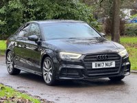 USED 2017 17 AUDI A3 2.0 TDI BLACK EDITION 4d 182 BHP 