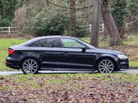 USED 2017 17 AUDI A3 2.0 TDI BLACK EDITION 4d 182 BHP 