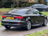 USED 2017 17 AUDI A3 2.0 TDI BLACK EDITION 4d 182 BHP 