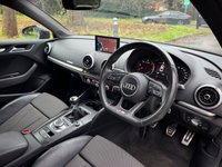 USED 2017 17 AUDI A3 2.0 TDI BLACK EDITION 4d 182 BHP 