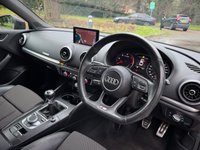 USED 2017 17 AUDI A3 2.0 TDI BLACK EDITION 4d 182 BHP 