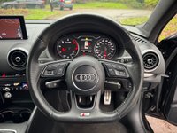 USED 2017 17 AUDI A3 2.0 TDI BLACK EDITION 4d 182 BHP 