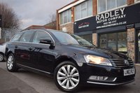 USED 2013 63 VOLKSWAGEN PASSAT 2.0 HIGHLINE TDI BLUEMOTION TECHNOLOGY 5d 139 BHP FVSH-F/RPARK-NAV-BTOOTH-USBAUX