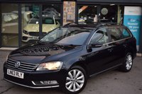 USED 2013 63 VOLKSWAGEN PASSAT 2.0 HIGHLINE TDI BLUEMOTION TECHNOLOGY 5d 139 BHP FVSH-F/RPARK-NAV-BTOOTH-USBAUX