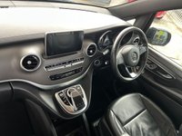USED 2018 68 MERCEDES-BENZ V-CLASS 2.1 V220 D SPORT L 5d 161 BHP EX PREMIERSHIP FOOTBALL CLUB VIP CAR + MASSIVE SPEC INC GLASS PANORAMIC SUNROOF + COMMAND SAT NAV + BURMESTER SOUND SYSTEM + DIAMOND CUT ALLOYS + 8 SEATER MULTI CONFIGURATION SEATING OPTION + FULL LEATHER SEATS HEATED + TWIN SIDE ELECTRIC OPENING DOORS + REAR AIR CON + ELECTRIC TAILGATE + MEMORY PACK + ACTIVE PARKING ASSIST WITH 360 DGEREE PARKING CAMERA + AMBIENT LIGHTING + FINISHED IN OBSIDIAN BLACK WITH PRIVACY VIP PACKAGE
