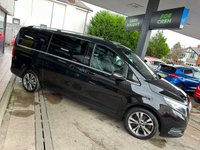 USED 2018 68 MERCEDES-BENZ V-CLASS 2.1 V220 D SPORT L 5d 161 BHP EX PREMIERSHIP FOOTBALL CLUB VIP CAR + MASSIVE SPEC INC GLASS PANORAMIC SUNROOF + COMMAND SAT NAV + BURMESTER SOUND SYSTEM + DIAMOND CUT ALLOYS + 8 SEATER MULTI CONFIGURATION SEATING OPTION + FULL LEATHER SEATS HEATED + TWIN SIDE ELECTRIC OPENING DOORS + REAR AIR CON + ELECTRIC TAILGATE + MEMORY PACK + ACTIVE PARKING ASSIST WITH 360 DGEREE PARKING CAMERA + AMBIENT LIGHTING + FINISHED IN OBSIDIAN BLACK WITH PRIVACY VIP PACKAGE