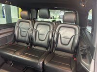 USED 2018 68 MERCEDES-BENZ V-CLASS 2.1 V220 D SPORT L 5d 161 BHP EX PREMIERSHIP FOOTBALL CLUB VIP CAR + MASSIVE SPEC INC GLASS PANORAMIC SUNROOF + COMMAND SAT NAV + BURMESTER SOUND SYSTEM + DIAMOND CUT ALLOYS + 8 SEATER MULTI CONFIGURATION SEATING OPTION + FULL LEATHER SEATS HEATED + TWIN SIDE ELECTRIC OPENING DOORS + REAR AIR CON + ELECTRIC TAILGATE + MEMORY PACK + ACTIVE PARKING ASSIST WITH 360 DGEREE PARKING CAMERA + AMBIENT LIGHTING + FINISHED IN OBSIDIAN BLACK WITH PRIVACY VIP PACKAGE
