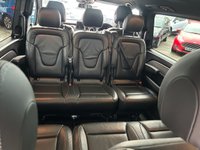 USED 2018 68 MERCEDES-BENZ V-CLASS 2.1 V220 D SPORT L 5d 161 BHP EX PREMIERSHIP FOOTBALL CLUB VIP CAR + MASSIVE SPEC INC GLASS PANORAMIC SUNROOF + COMMAND SAT NAV + BURMESTER SOUND SYSTEM + DIAMOND CUT ALLOYS + 8 SEATER MULTI CONFIGURATION SEATING OPTION + FULL LEATHER SEATS HEATED + TWIN SIDE ELECTRIC OPENING DOORS + REAR AIR CON + ELECTRIC TAILGATE + MEMORY PACK + ACTIVE PARKING ASSIST WITH 360 DGEREE PARKING CAMERA + AMBIENT LIGHTING + FINISHED IN OBSIDIAN BLACK WITH PRIVACY VIP PACKAGE
