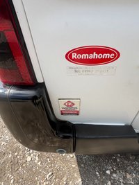 USED 2002 02 ROMAHOME DUO 2 BERTH MICROCAMPER  2 berth, 3 travell seats, pop top