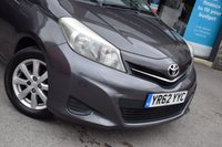 USED 2012 62 TOYOTA YARIS 1.3 VVT-I TR 5d 98 BHP FSH-RCAM-BTOOTH-USBAUX-AUTO