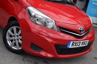 USED 2013 13 TOYOTA YARIS 1.3 VVT-I TR 5d 98 BHP FTSH-RCAM-BTOOTH-USBAUX-AUTO