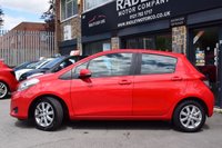 USED 2013 13 TOYOTA YARIS 1.3 VVT-I TR 5d 98 BHP FTSH-RCAM-BTOOTH-USBAUX-AUTO
