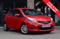 USED 2013 13 TOYOTA YARIS 1.3 VVT-I TR 5d 98 BHP FTSH-RCAM-BTOOTH-USBAUX-AUTO