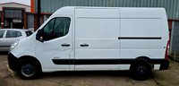 USED 2014 14 RENAULT MASTER 2.3 MM33 DCI S/R P/V 100 BHP MWB, PX TO CLEAR