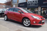 USED 2012 62 FORD FOCUS 1.6 ZETEC TDCI 5d 113 BHP We At Radley Motor Company, Are Proud  To Offer You This Stunning 2012 (62) Ford Focus 1.6 TDCi Zetec Euro 5 (s/s) 5dr having Covered 80000 miles.