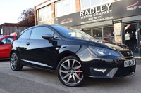 USED 2015 64 SEAT IBIZA 1.4 TSI ACT FR EDITION 3d 140 BHP FSH-AUX-ALLOYS-LOWMILEAGE