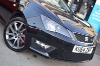 USED 2015 64 SEAT IBIZA 1.4 TSI ACT FR EDITION 3d 140 BHP FSH-AUX-ALLOYS-LOWMILEAGE