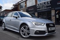 USED 2013 63 AUDI A3 2.0 TDI S LINE 5d 150 BHP FSH-DAB-BTOOTH-HLEATHER