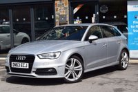 USED 2013 63 AUDI A3 2.0 TDI S LINE 5d 150 BHP FSH-DAB-BTOOTH-HLEATHER