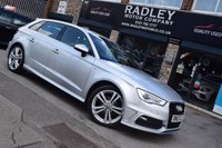 USED 2013 63 AUDI A3 2.0 TDI S LINE 5d 150 BHP FSH-DAB-BTOOTH-HLEATHER