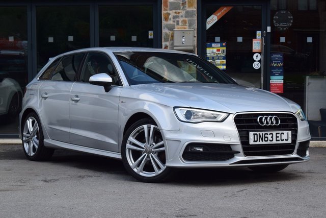 2013 63 Audi A3 2.0 TDI S LINE 5d 150 BHP