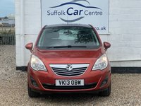 USED 2013 13 VAUXHALL MERIVA 1.4 SE 5d 99 BHP www.suffolkcarcentre.co.uk - Located at Lowestoft