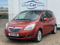 USED 2013 13 VAUXHALL MERIVA 1.4 SE 5d 99 BHP www.suffolkcarcentre.co.uk - Located at Lowestoft