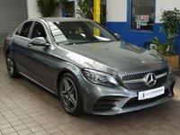 USED 2020 20 MERCEDES-BENZ C-CLASS 2.0 C 300 D AMG LINE EDITION 4d 242 BHP SAT NAV HEATED LEATHER REAR VIEW CAMERA CRUISE CONTROL PARKING SENSORS 1 OWNER SERVICE HISTORY GENUINE LOW MILES