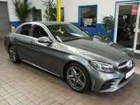 USED 2020 20 MERCEDES-BENZ C-CLASS 2.0 C 300 D AMG LINE EDITION 4d 242 BHP SAT NAV HEATED LEATHER REAR VIEW CAMERA CRUISE CONTROL PARKING SENSORS 1 OWNER SERVICE HISTORY GENUINE LOW MILES