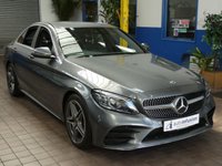 USED 2020 20 MERCEDES-BENZ C-CLASS 2.0 C 300 D AMG LINE EDITION 4d 242 BHP SAT NAV HEATED LEATHER REAR VIEW CAMERA CRUISE CONTROL PARKING SENSORS 1 OWNER SERVICE HISTORY GENUINE LOW MILES