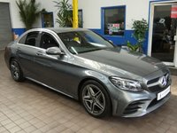 USED 2020 20 MERCEDES-BENZ C-CLASS 2.0 C 300 D AMG LINE EDITION 4d 242 BHP SAT NAV HEATED LEATHER REAR VIEW CAMERA CRUISE CONTROL PARKING SENSORS 1 OWNER SERVICE HISTORY GENUINE LOW MILES