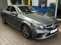 USED 2020 20 MERCEDES-BENZ C-CLASS 2.0 C 300 D AMG LINE EDITION 4d 242 BHP SAT NAV HEATED LEATHER REAR VIEW CAMERA CRUISE CONTROL PARKING SENSORS 1 OWNER SERVICE HISTORY GENUINE LOW MILES