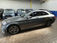 USED 2020 20 MERCEDES-BENZ C-CLASS 2.0 C 300 D AMG LINE EDITION 4d 242 BHP SAT NAV HEATED LEATHER REAR VIEW CAMERA CRUISE CONTROL PARKING SENSORS 1 OWNER SERVICE HISTORY GENUINE LOW MILES